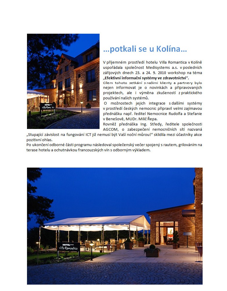 Workshop v Kolíně